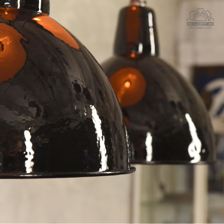 Lampy industrialne OBg-2 z lat 60'