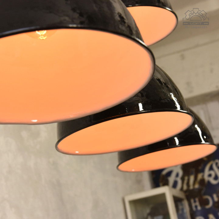 Lampy industrialne OBg-2 z lat 60'