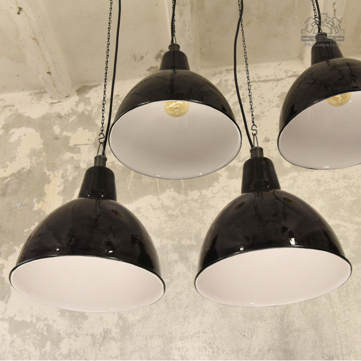 Lampy industrialne OBg-2 z lat 60'