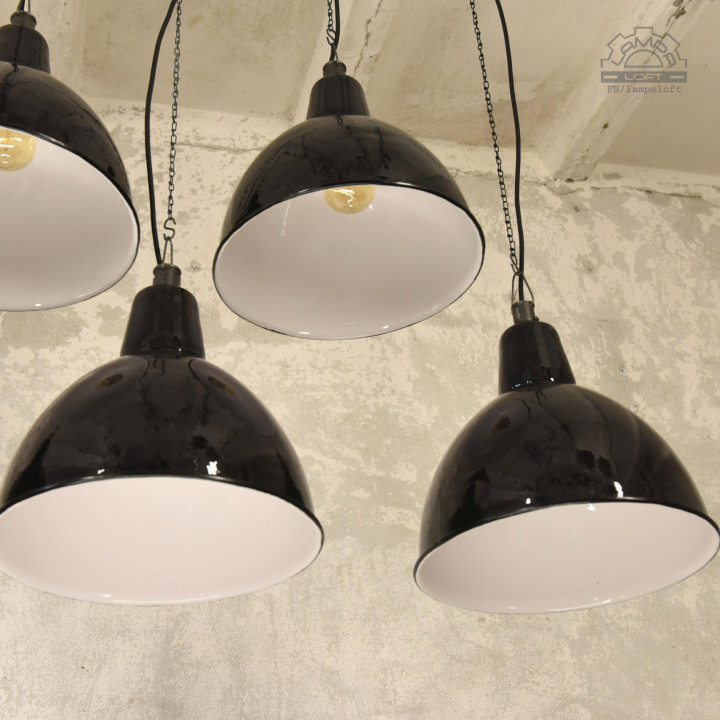 Lampy industrialne OBg-2 z lat 60'