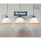 Lampa industrialna OPC-250 z lat 70