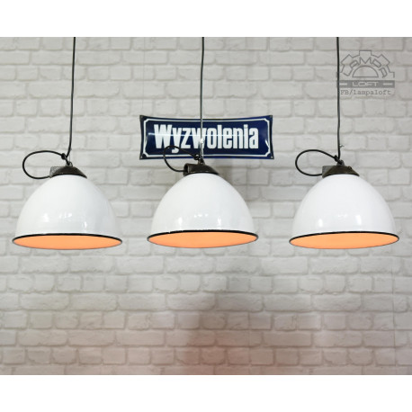 Lampa industrialna OPC-250 z lat 70