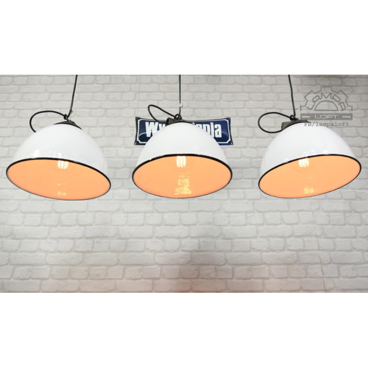 Lampa industrialna OPC-250 z lat 70