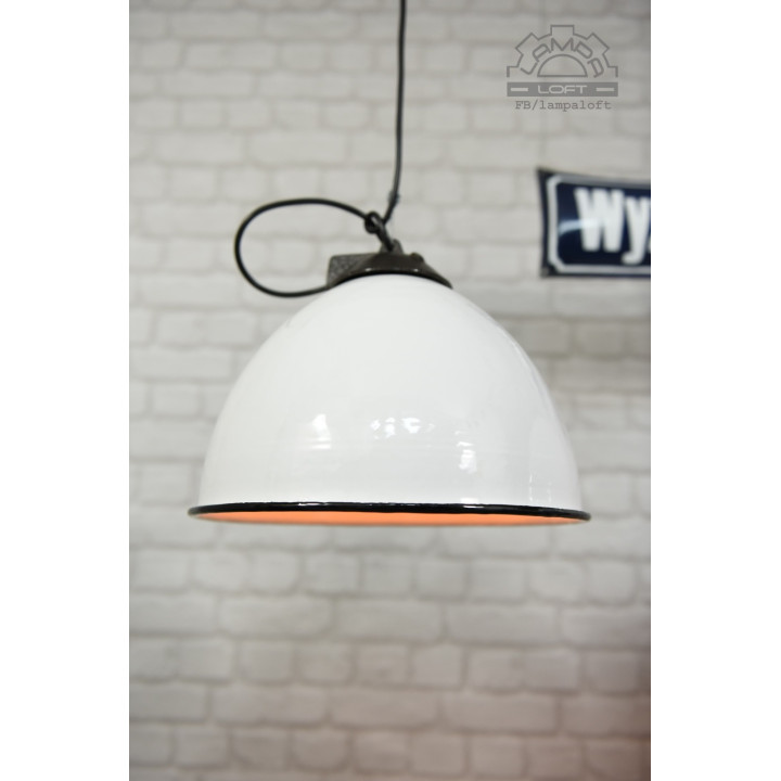 Lampa industrialna OPC-250 z lat 70