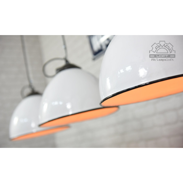 Lampa industrialna OPC-250 z lat 70