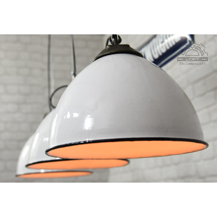 Lampa industrialna OPC-250 z lat 70