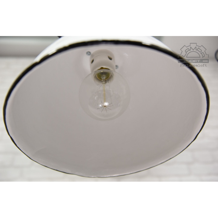 Lampa industrialna OPC-250 z lat 70