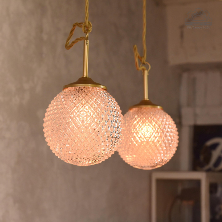 Lampy kryształowe z lat 70'