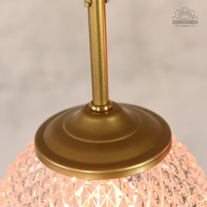Lampy kryształowe z lat 70'