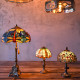 Lampy witrażowe w stylu Tiffany