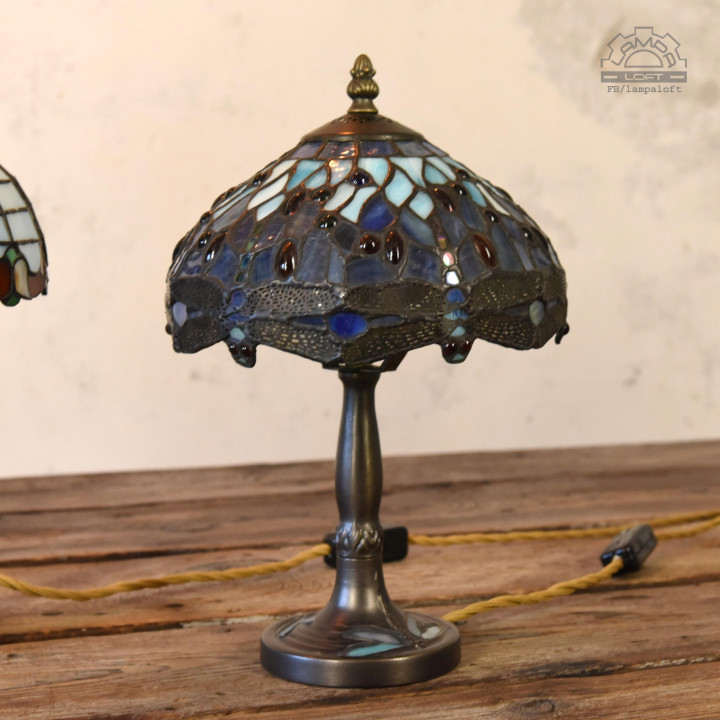 Lampy witrażowe w stylu Tiffany
