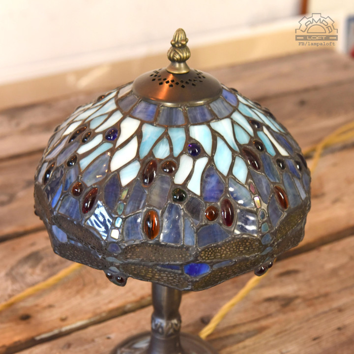 Lampy witrażowe w stylu Tiffany