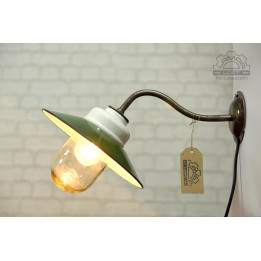 Kinkiet porcelanowy z lat 50'