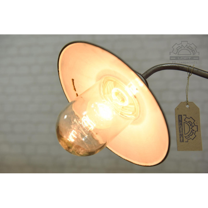 Kinkiet porcelanowy z lat 50'