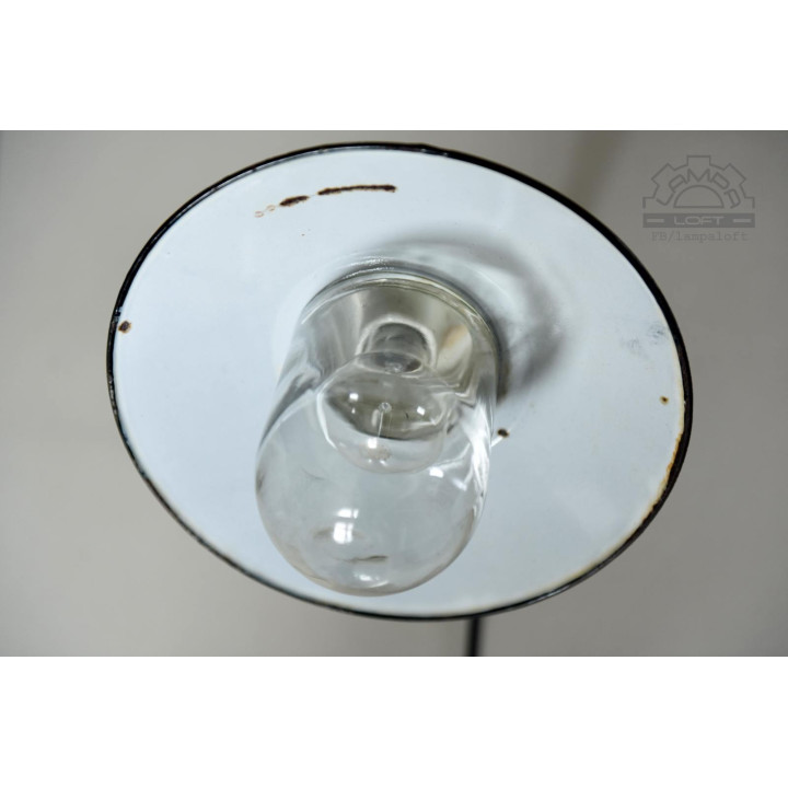 Kinkiet porcelanowy z lat 50'