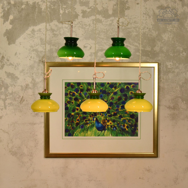 Lampy z kloszami szklanymi
