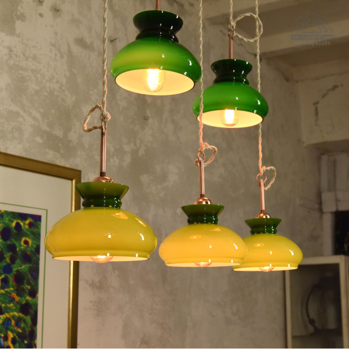 Lampy z kloszami szklanymi