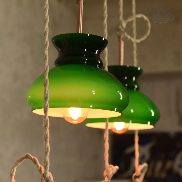 Lampy z kloszami szklanymi