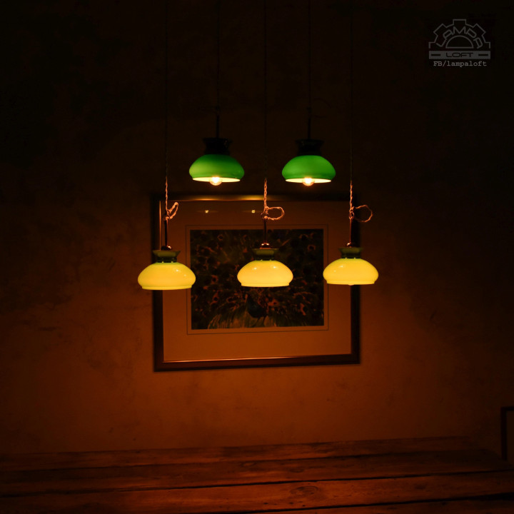 Lampy z kloszami szklanymi