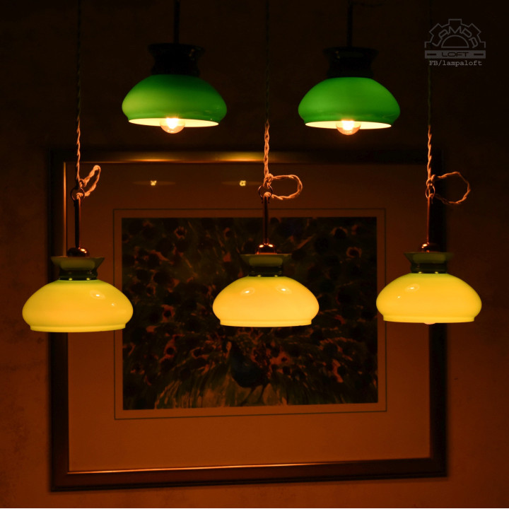 Lampy z kloszami szklanymi