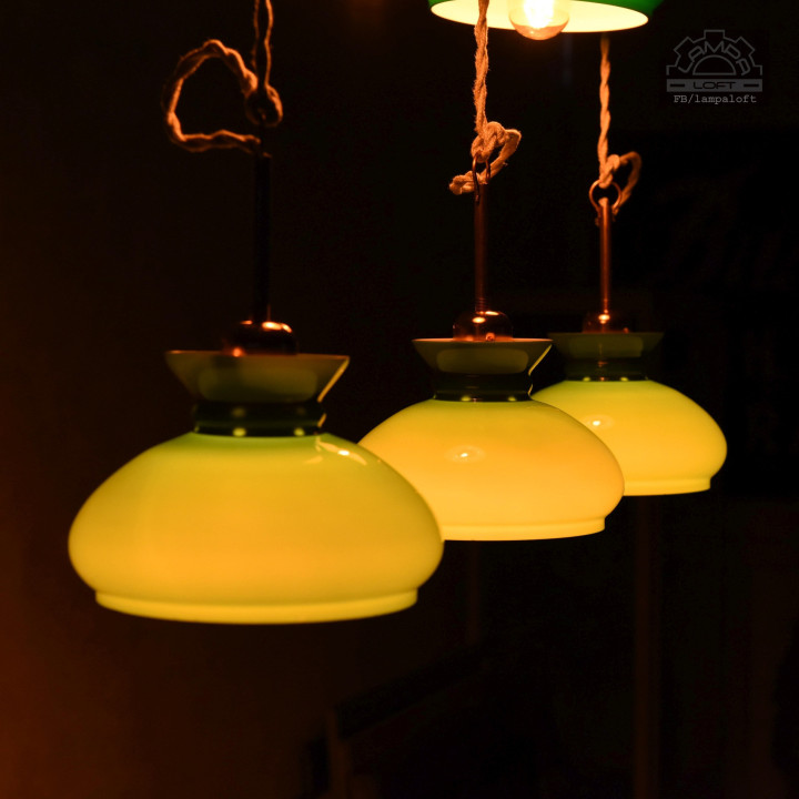 Lampy z kloszami szklanymi
