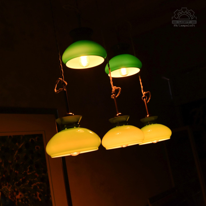 Lampy z kloszami szklanymi