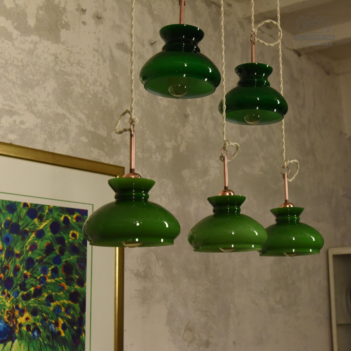 Lampy z kloszami szklanymi