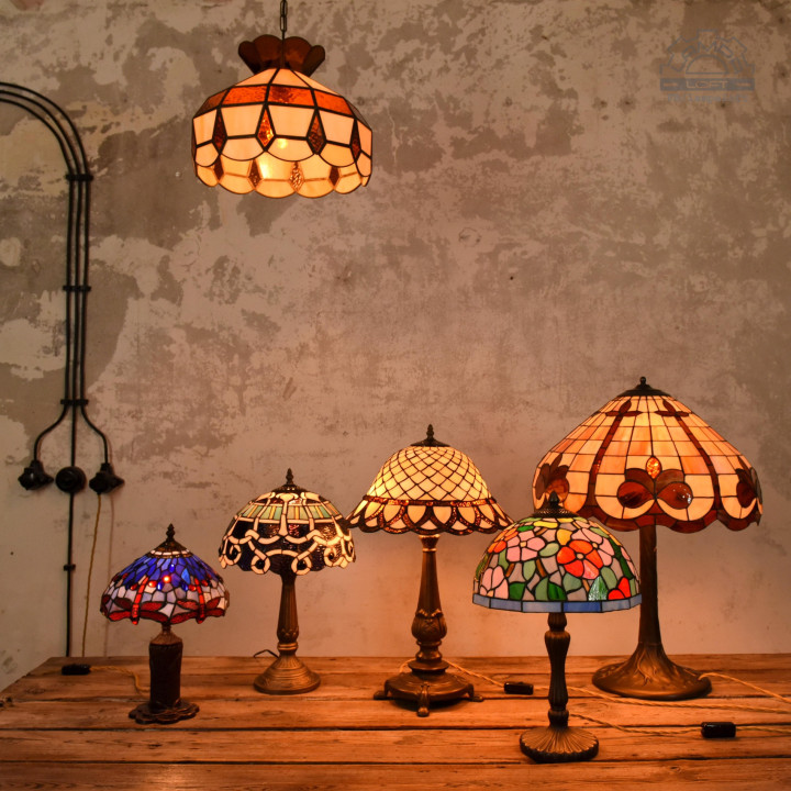 Lampy w stylu Tiffany