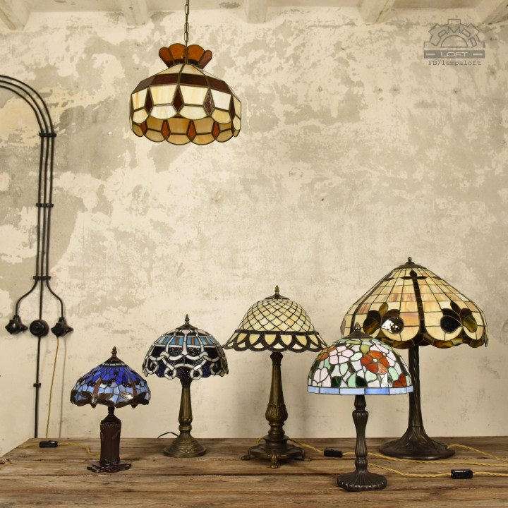 Lampy w stylu Tiffany
