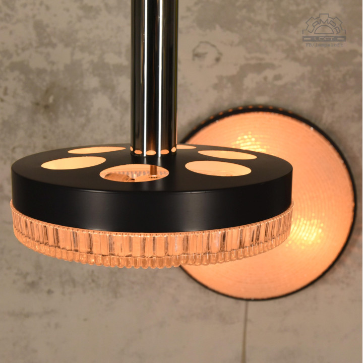 Lampa wisząca Kaiser Leuchten z lat 70