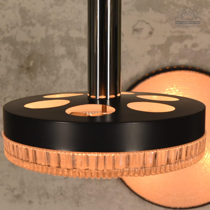 Lampa wisząca Kaiser Leuchten z lat 70