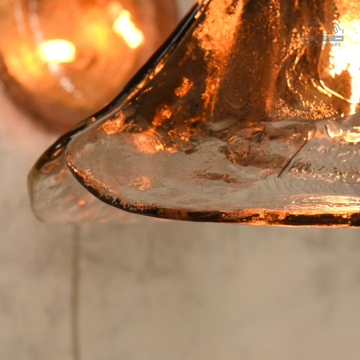 Kalmar Murano  Lampa wisząca projekt Carlo Nason  Vintage lata 70.
