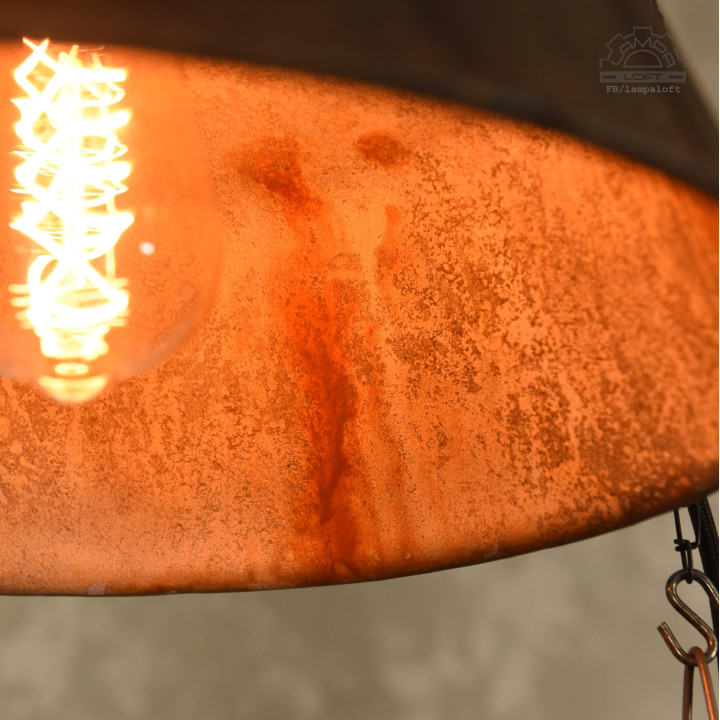Lampy industrialne OBs-2 z lat 60'