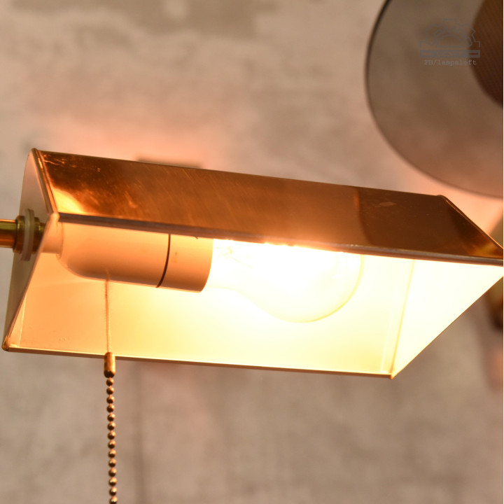 Lampa biurkowa z lat 70'