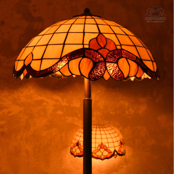 Lampy witrażowe w stylu Tiffany