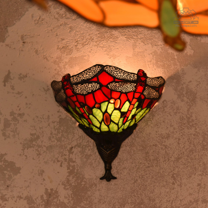 Lampy witrażowe w stylu Tiffany